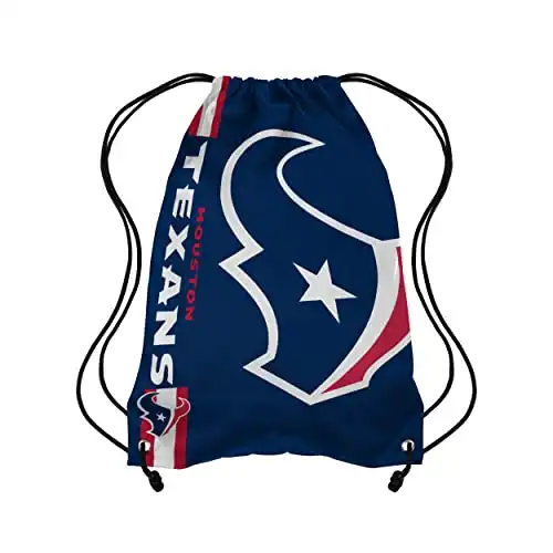 Houston Texans NFL Big Logo Drawstring Backpack