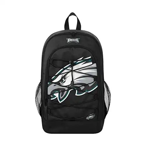 FOCO Philadelphia Eagles NFL Big Logo Bungee Backpack