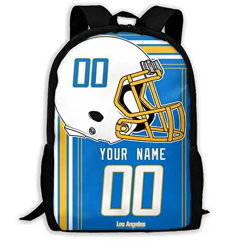 ANTKING Los Angeles Backpack Customized High capacity Personalized Any Name and Number Fans Gifts for Kids Men