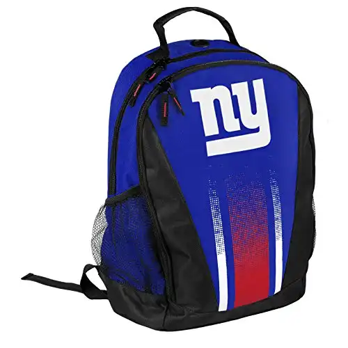 FOCO NFL New York Giants Stripe Primetime Backpack
