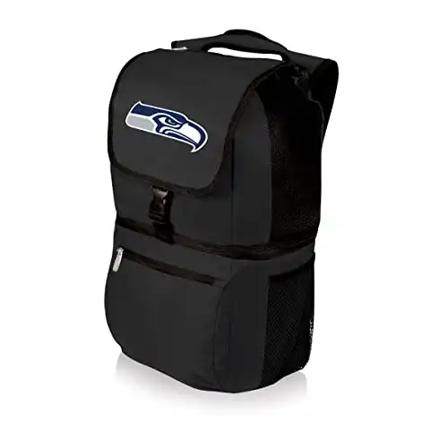 Black Seattle Seahawks Zuma Cooler Backpack