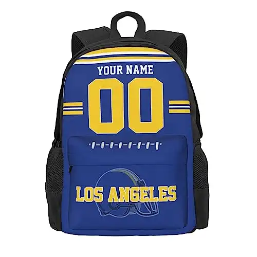 RIAWARME Los Angeles Personalized Backpack