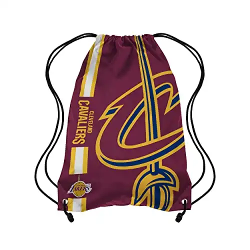FOCO Cleveland Cavaliers NBA Big Logo Drawstring Backpack