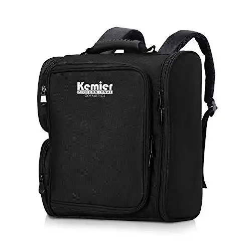 Kemier Travel Makeup Professional Makeup Artist Backpack
